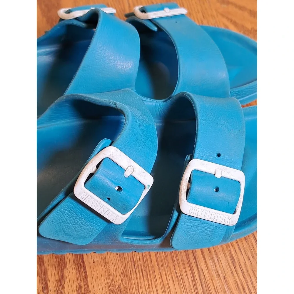 Birkenstock Arizona EVA Blue Sandals Women's Size 6 US 37 EU Waterproof